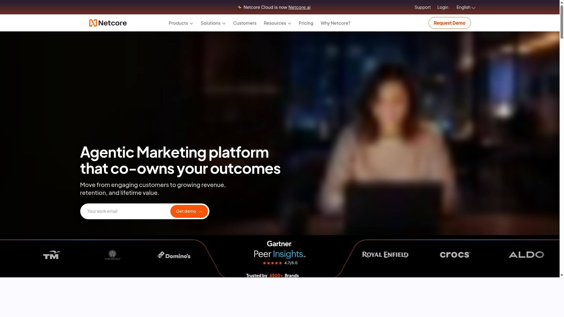 Netcore website